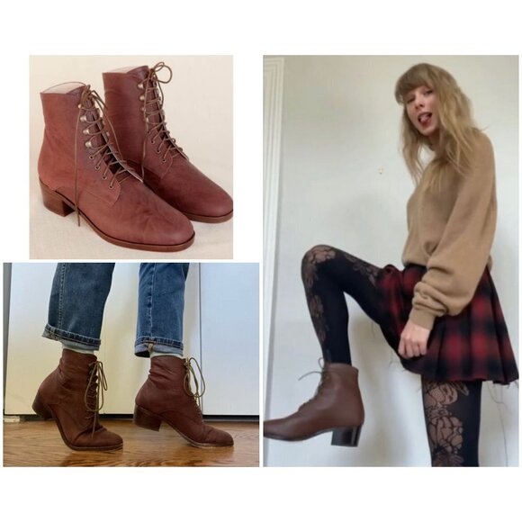 đź’•CHRISTY DAWNđź’• The Dawn Boot ~ Mahogany 7 New In Box - Picture 2 of 16